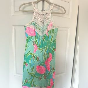 Lily Pulitzer shift dress. Barely worn! Size 00